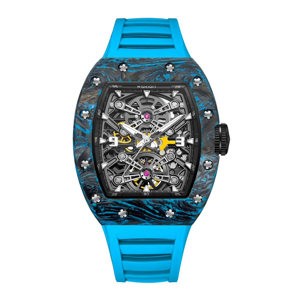 Captain Kidd Forged Carbon Mechanical Watch