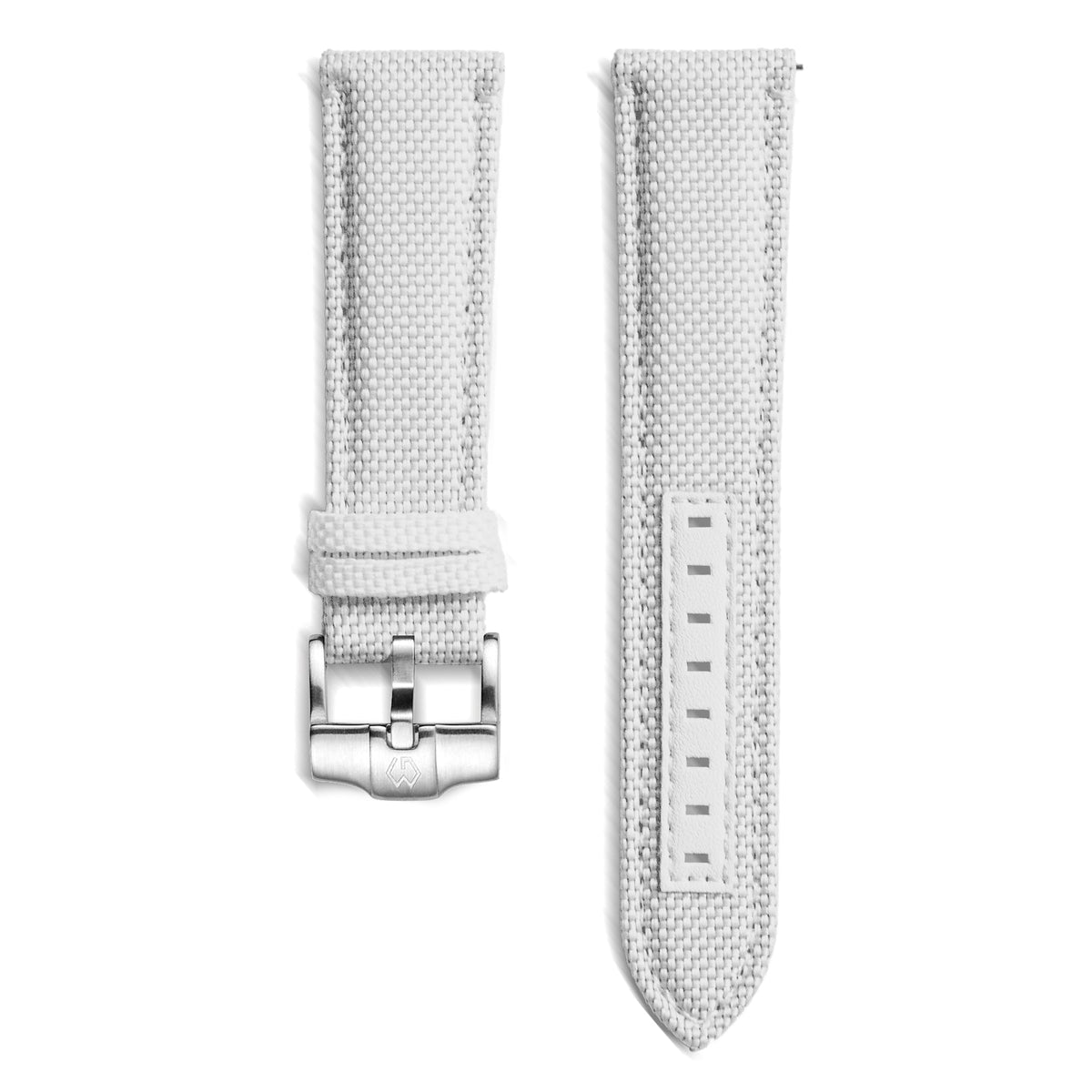 22mm Nylon Leather Watch Strap