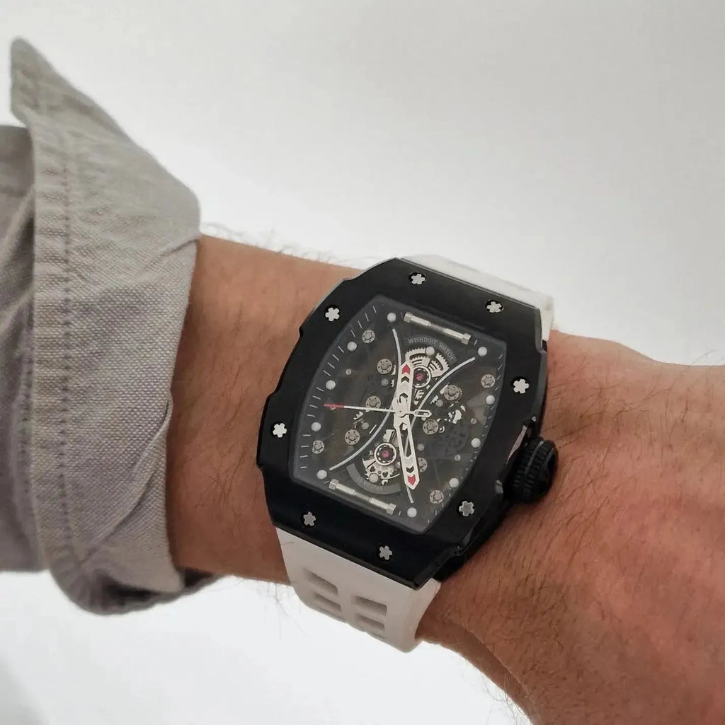 Hourglass Skeleton Quartz Watch