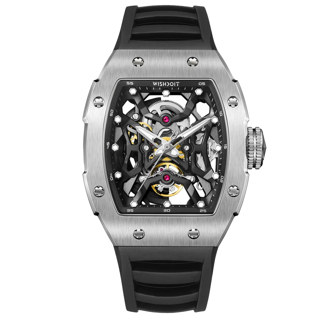 Aerial Prism Mechanical Skeleton Watch