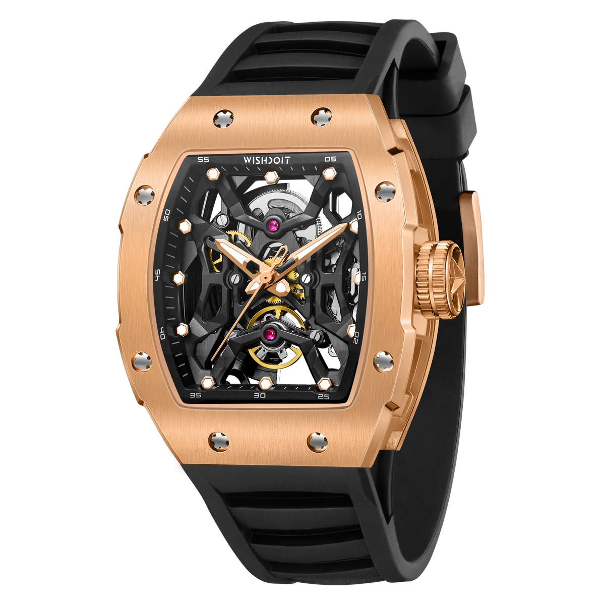 Aerial Prism Mechanical Skeleton Watch