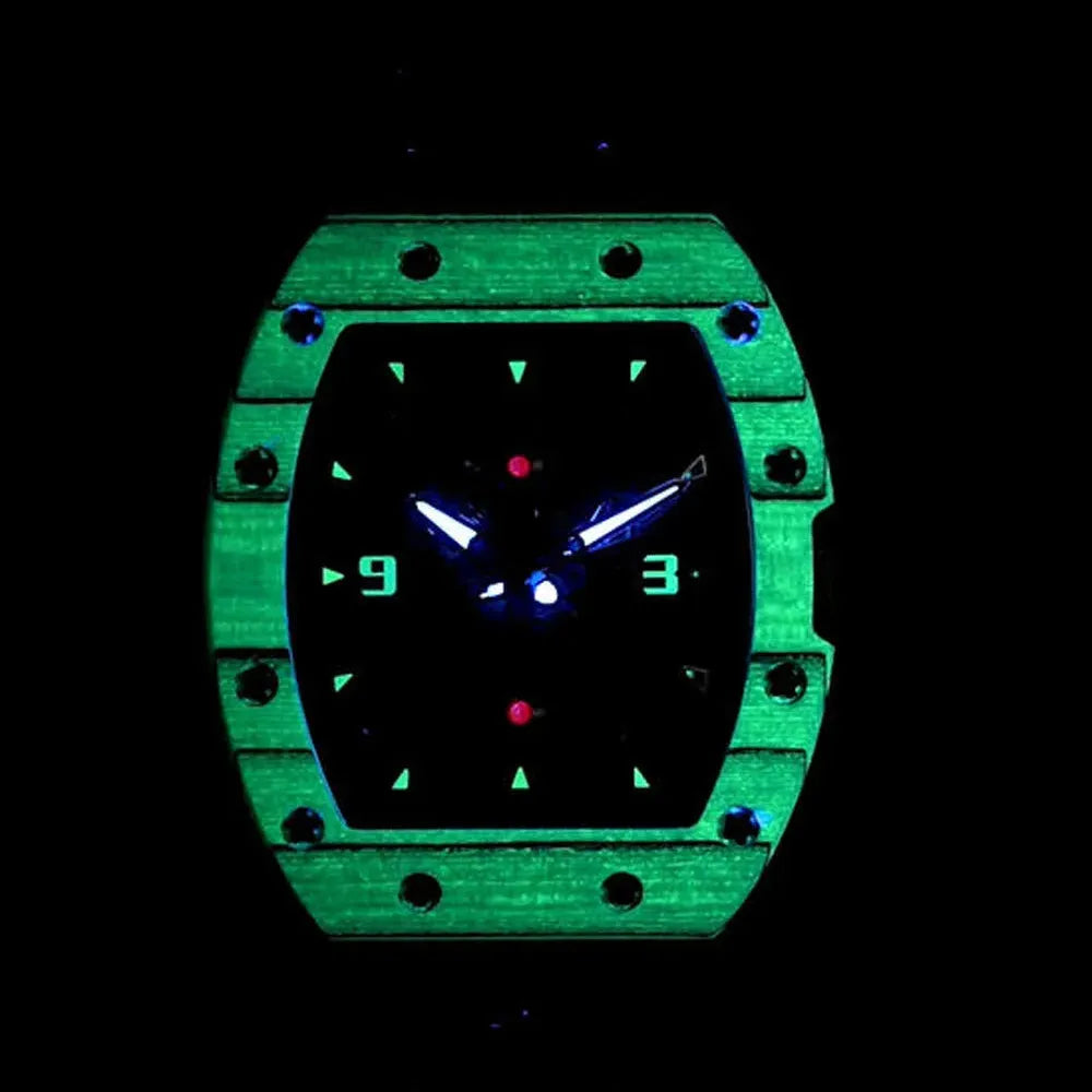 Captain Kidd Forged Carbon Mechanical Watch