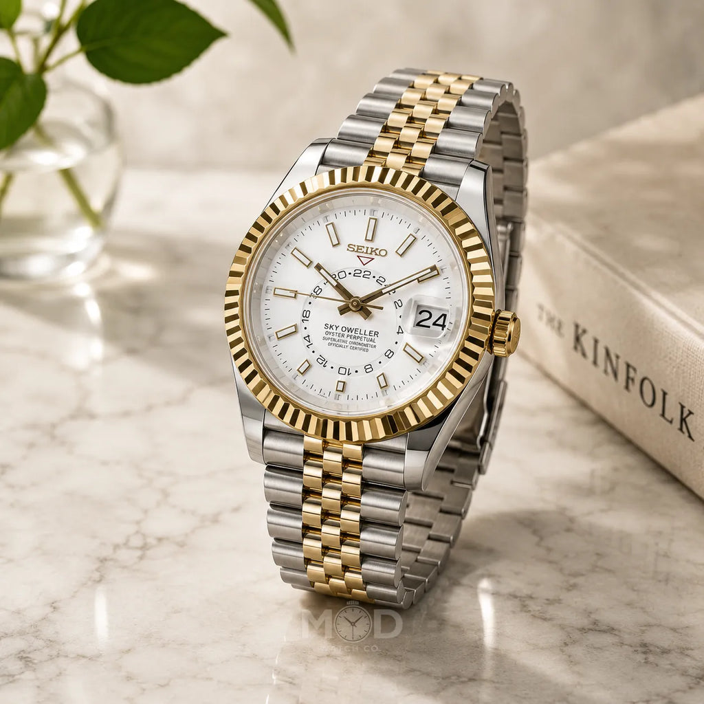 Sky Dweller Gold | White