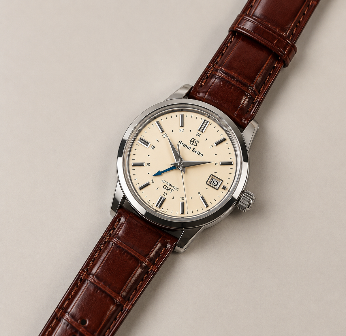 GMT GS Mod Watch | Cream Dial