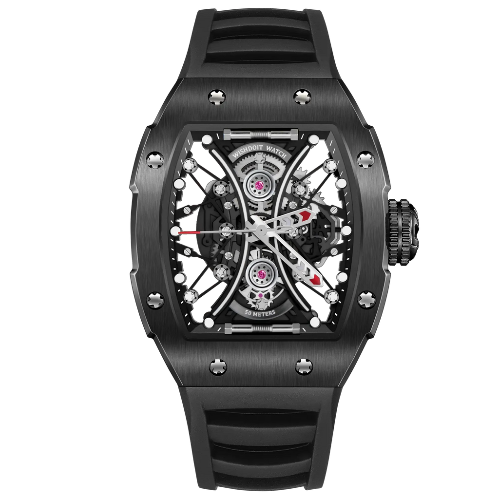 Hourglass Skeleton Quartz Watch