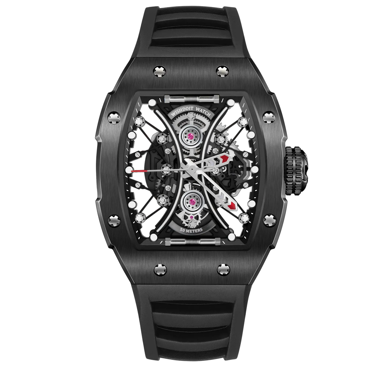 Hourglass Skeleton Quartz Watch