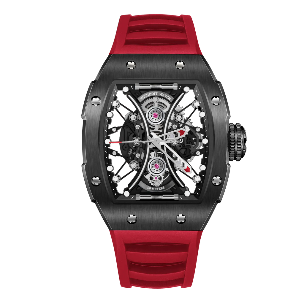 Hourglass Skeleton Quartz Watch