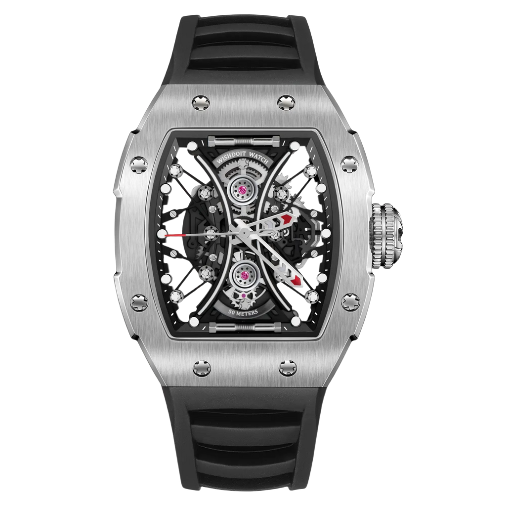 Hourglass Skeleton Quartz Watch
