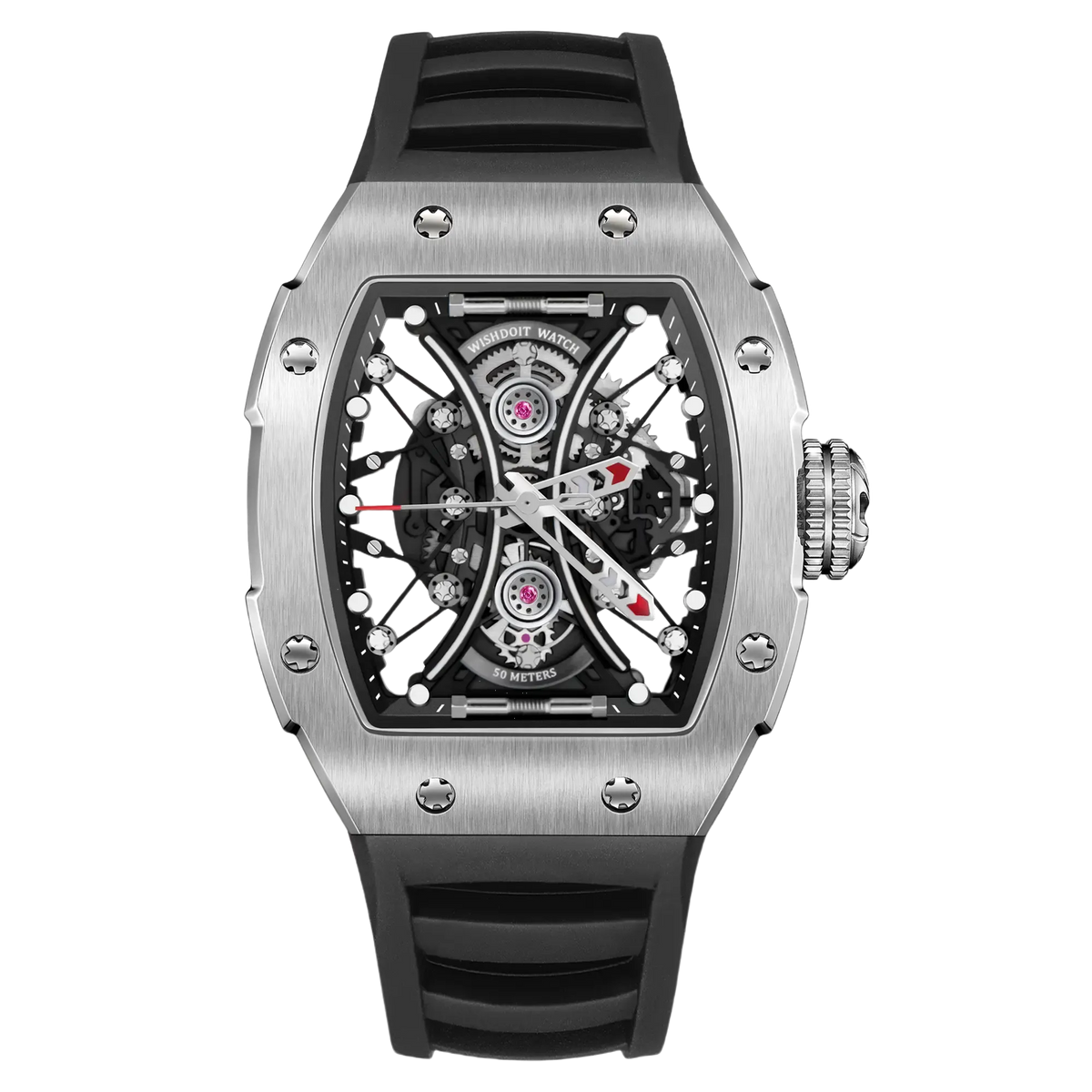 Hourglass Skeleton Quartz Watch