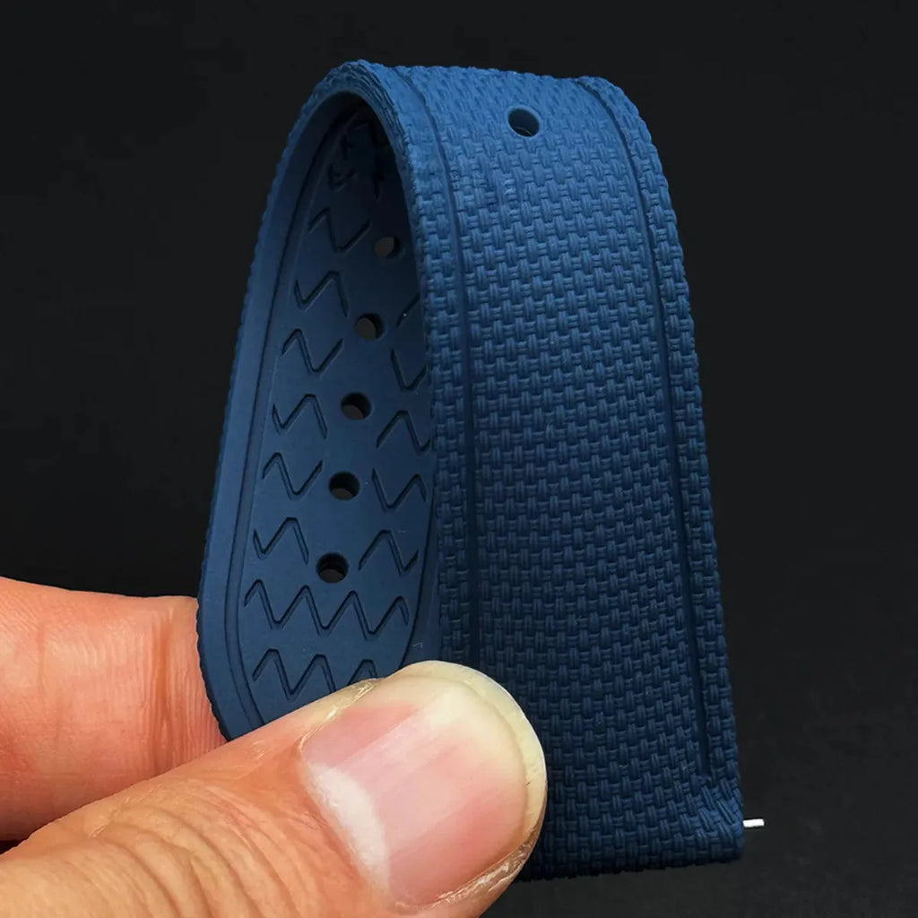 New Fluoro Rubber Strap for Round watches