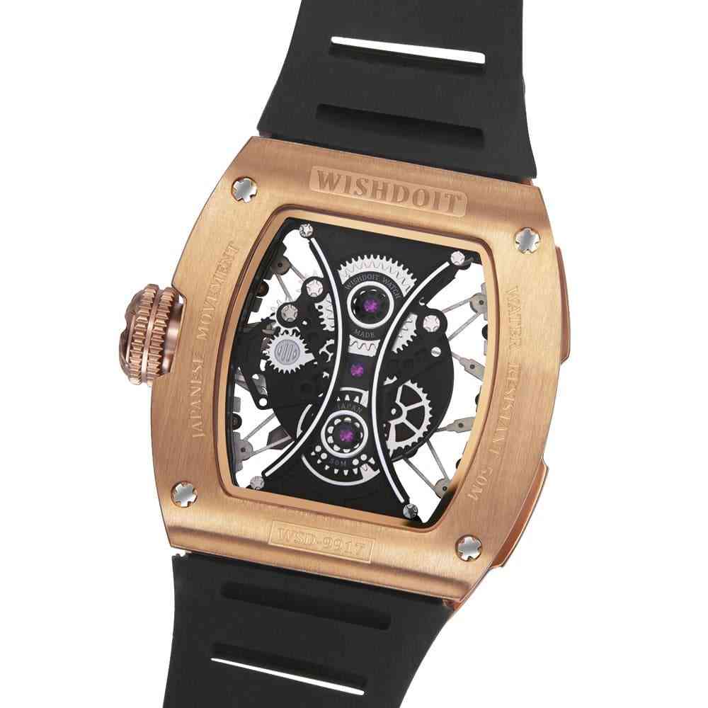 Hourglass Skeleton Quartz Watch