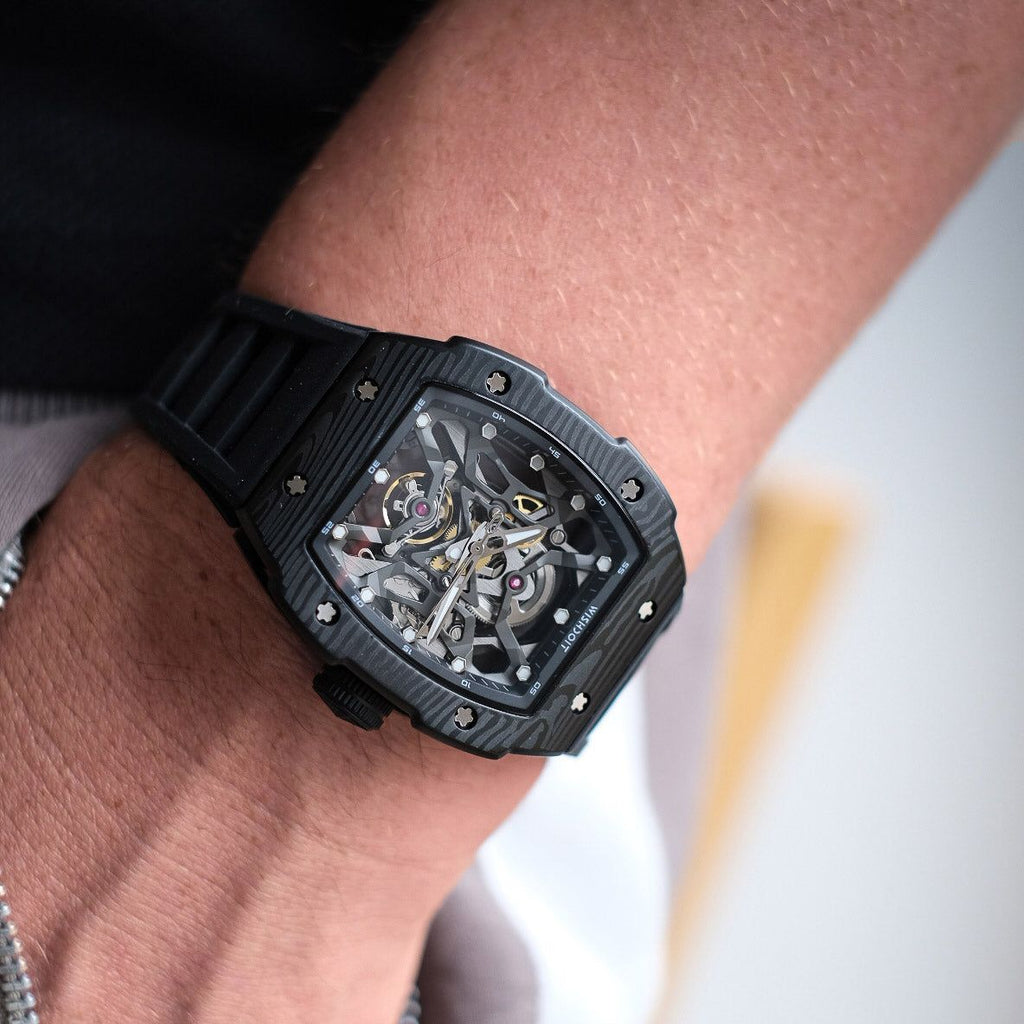Aerial Prism Mechanical Skeleton Watch