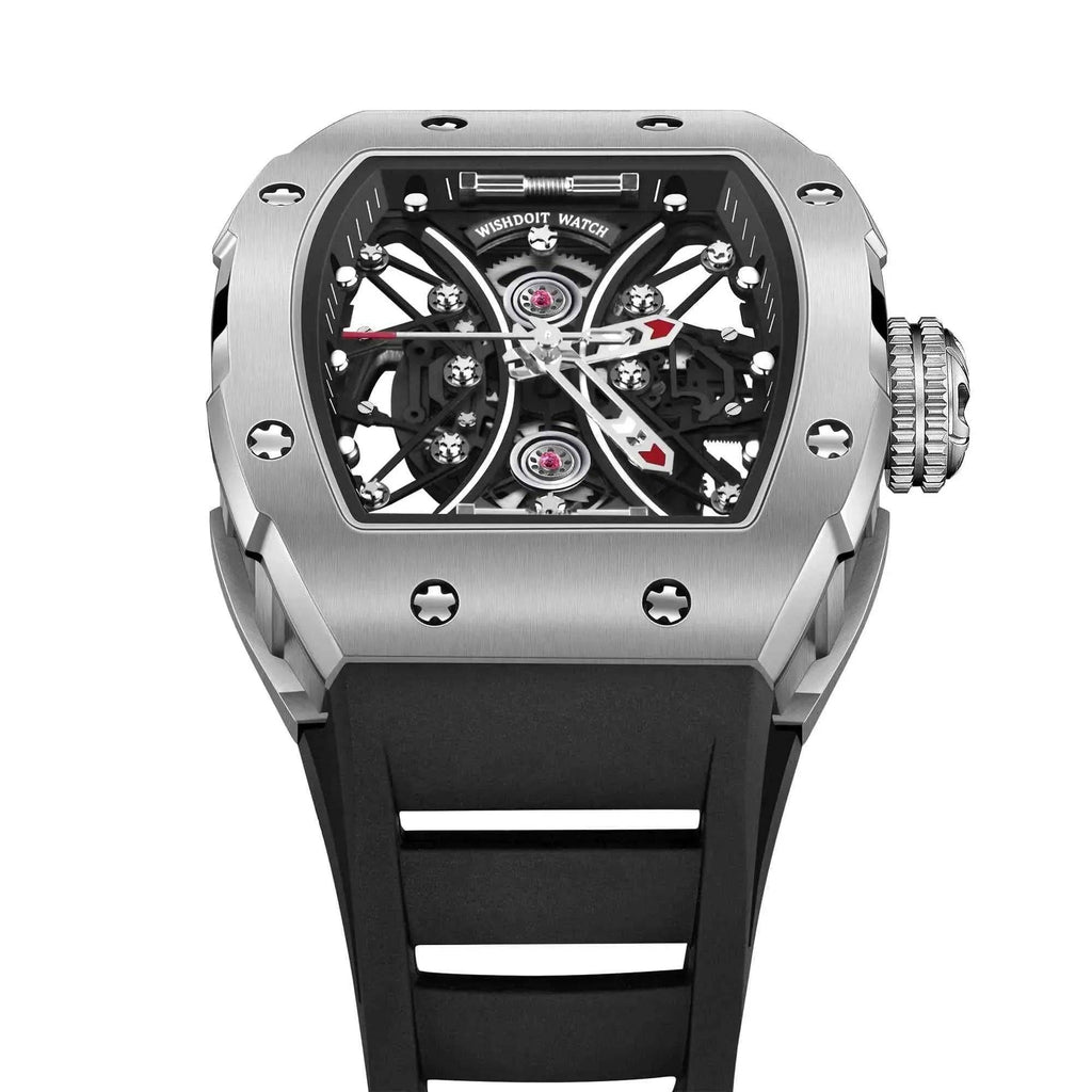 Hourglass Skeleton Quartz Watch