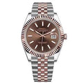 DateJust Two Tone Rose | Brown
